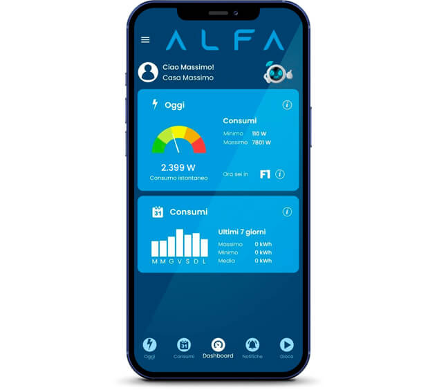 ALFA App home